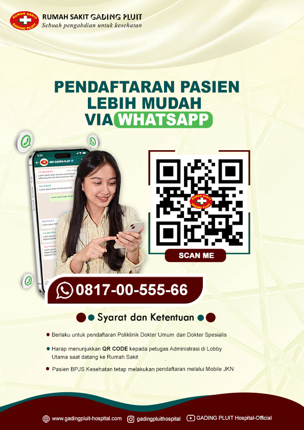 PENDAFTARAN LEBIH MUDAH VIA WHATSAPP