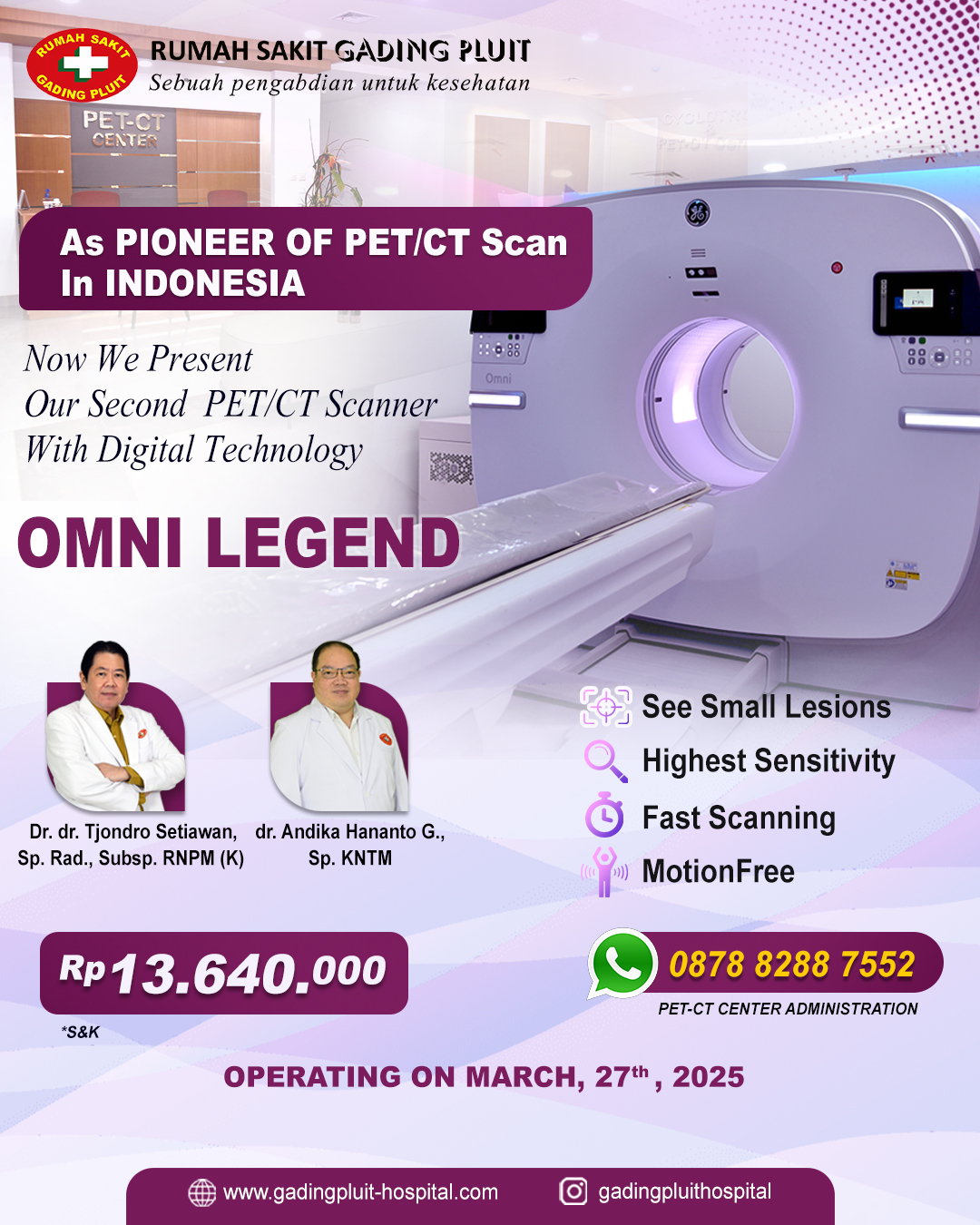 DIGITAL PET/CT OMNI LEGEND